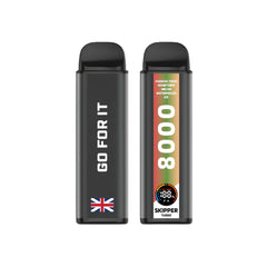 SKIPPER DISPOSABLE 50MG 10000 PUFFS - PASSION HONEYDEW MELON WATERMELON