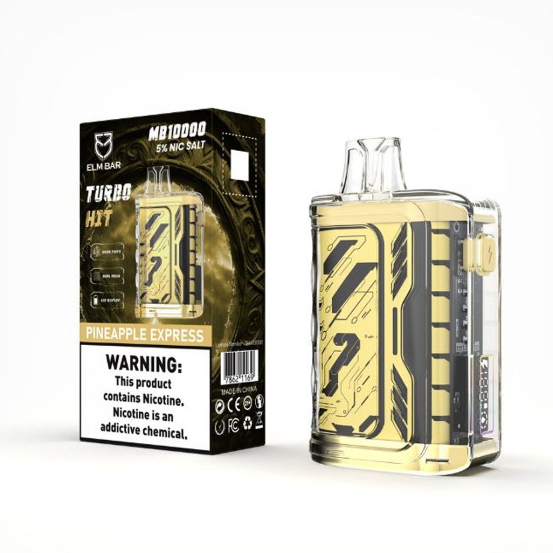 PINEAPPLE EXPRESS 50MG - ELM BAR DISPOSABLE POSH 10000 PUFFS