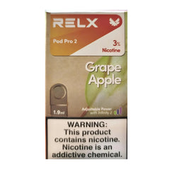 GRAPE APPLE 3% - RELX POD PRO 2