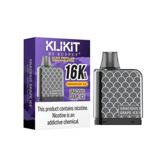 Rufpuf Klikit Disposable Pod – Gracious Grape Ice 50mg (5,000 Puffs)