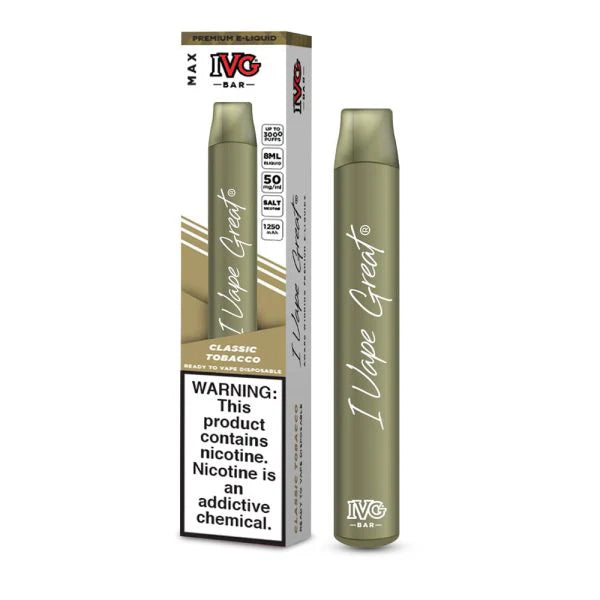 IVG Bar Max 3000 – Classic Tobacco