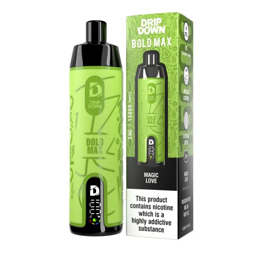 DRIP DOWN BOLD MAX DISPOSABLE 15000 PUFFS (3MG)