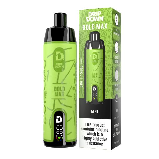 DRIP DOWN BOLD MAX DISPOSABLE 15000 PUFFS (3MG)