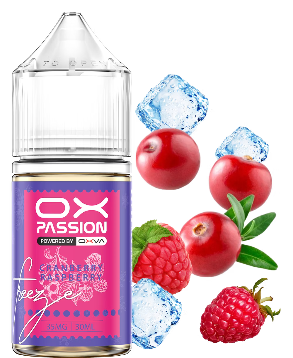 OX Passion 30ml – Cranberry Raspberry ice