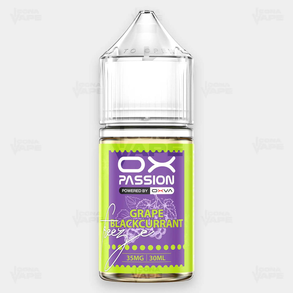 OX Passion 30ml – Grape Blackcurrant ice