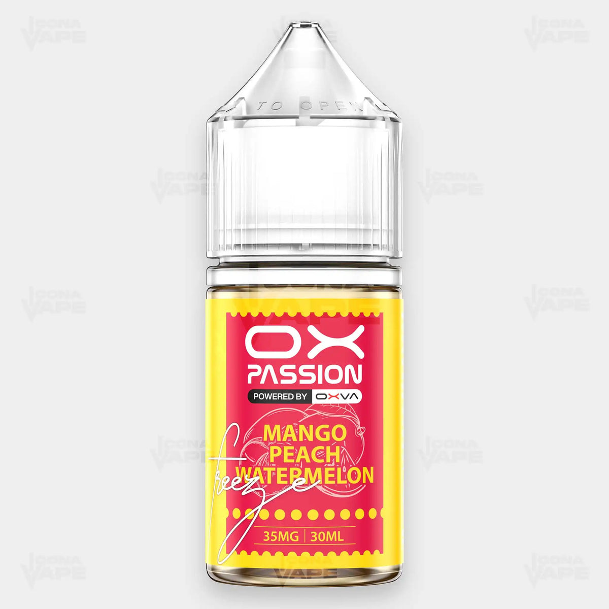 OX Passion 30ml – Mango Peach Watermelon ice