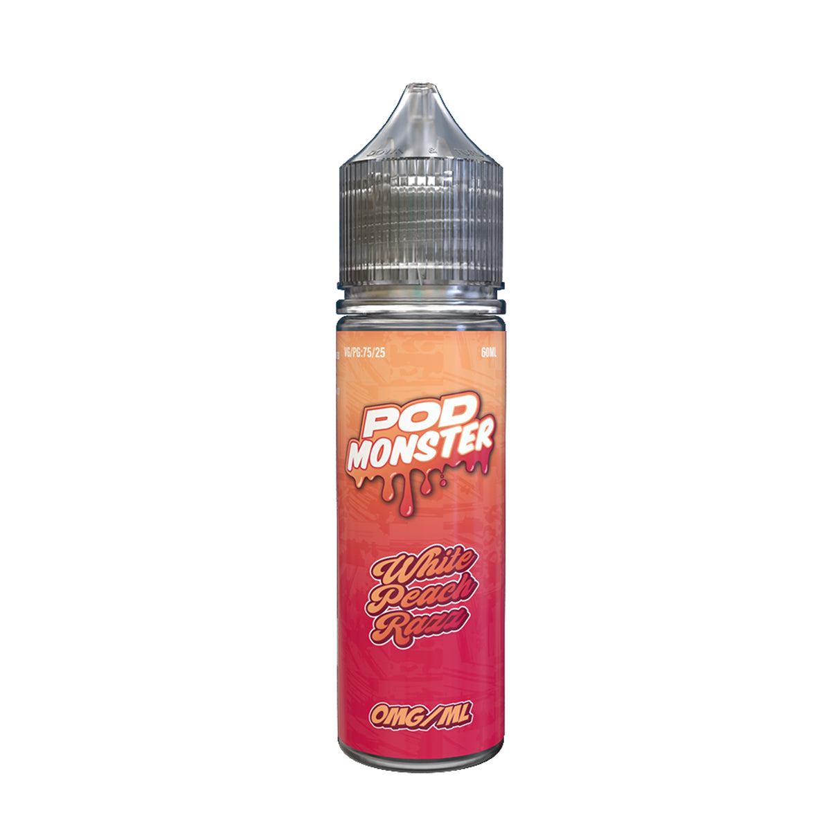 Pod Monster White Peach Razz 60ml (20/50mg)