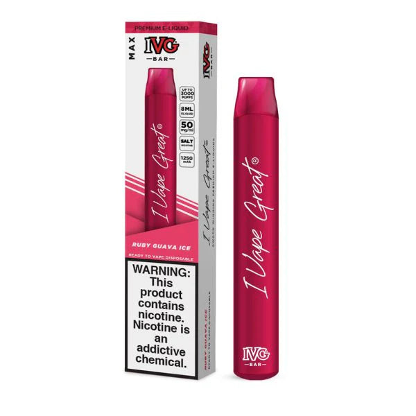 IVG Bar Max 3000 – Ruby Guava Ice