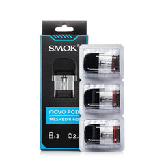 SMOK NOVO REPLACEMENT PODS 0.6 MESHED