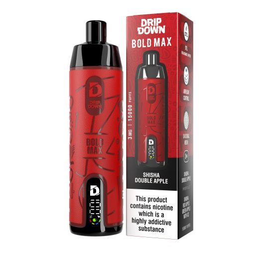 DRIP DOWN BOLD MAX DISPOSABLE 15000 PUFFS (3MG)