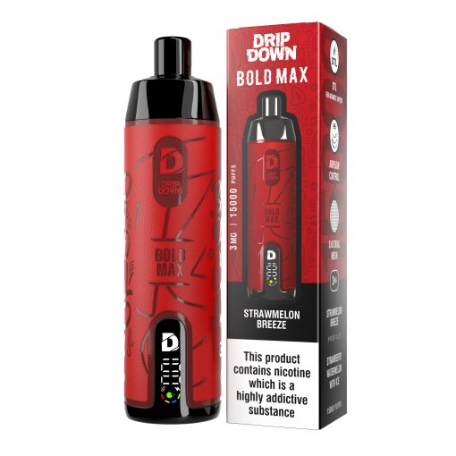 DRIP DOWN BOLD MAX DISPOSABLE 15000 PUFFS (3MG)