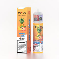 TOKYO SUPER COOL PINEAPPLE PEACH FREE BASE 60ML