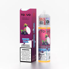 TOKYO SUPER COOL DRAGON FRUIT BLACKCURRANT FREE BASE 60ML