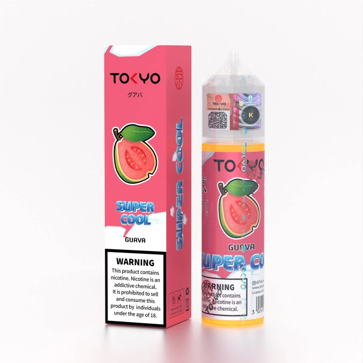 TOKYO SUPER COOL GUAVA ICE FREE BASE 60ML