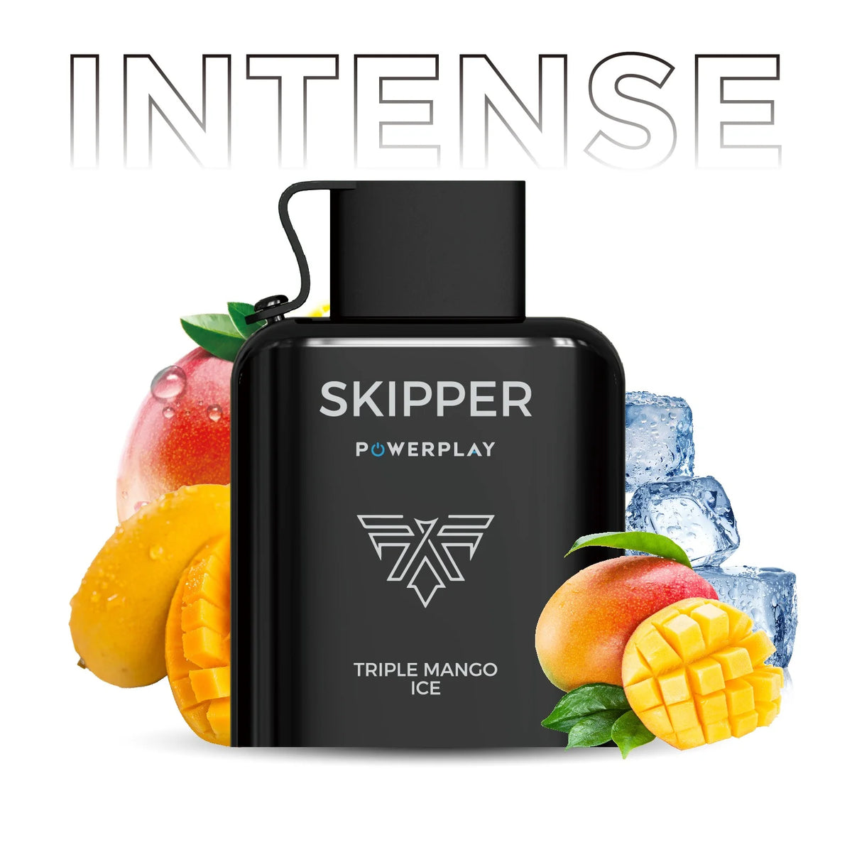Skipper Powerplay Triple Mango Ice 5% Intense Pod – 16000 Puffs