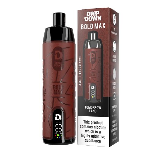 DRIP DOWN BOLD MAX DISPOSABLE 15000 PUFFS (3MG)