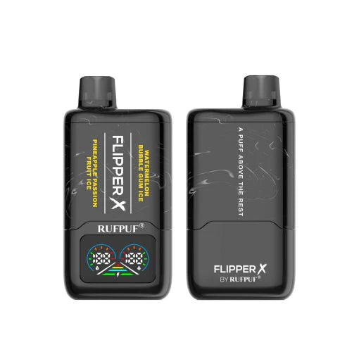 Flipper X 5% 20,000 Puffs – Pineapple Passionfruit Ice + Watermelon Bubblegum Ice