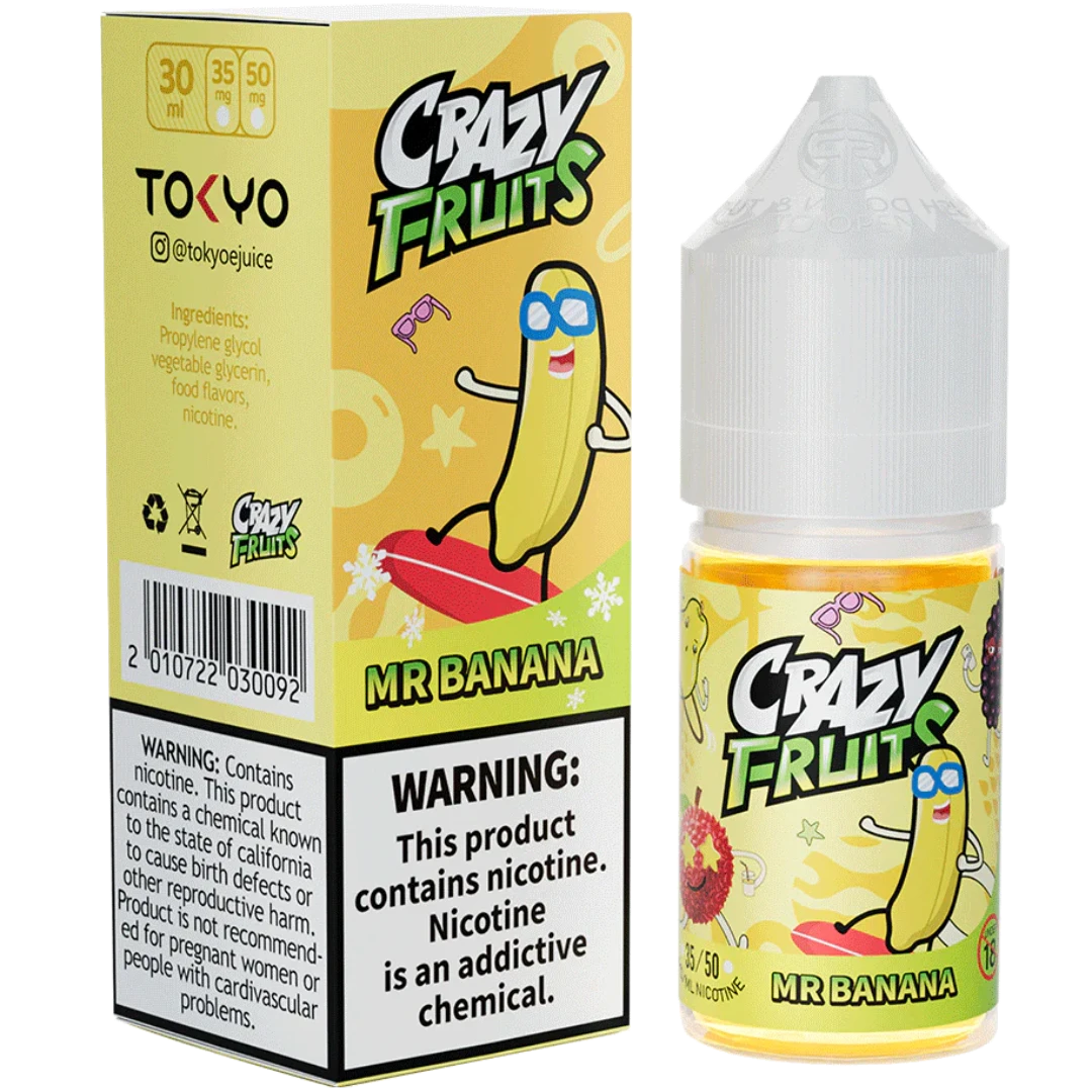 MR BANANA ICE 30ML - TOKYO CRAZY FRUITS