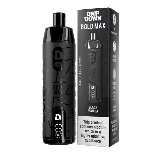 DRIP DOWN BOLD MAX DISPOSABLE 15000 PUFFS (3MG)