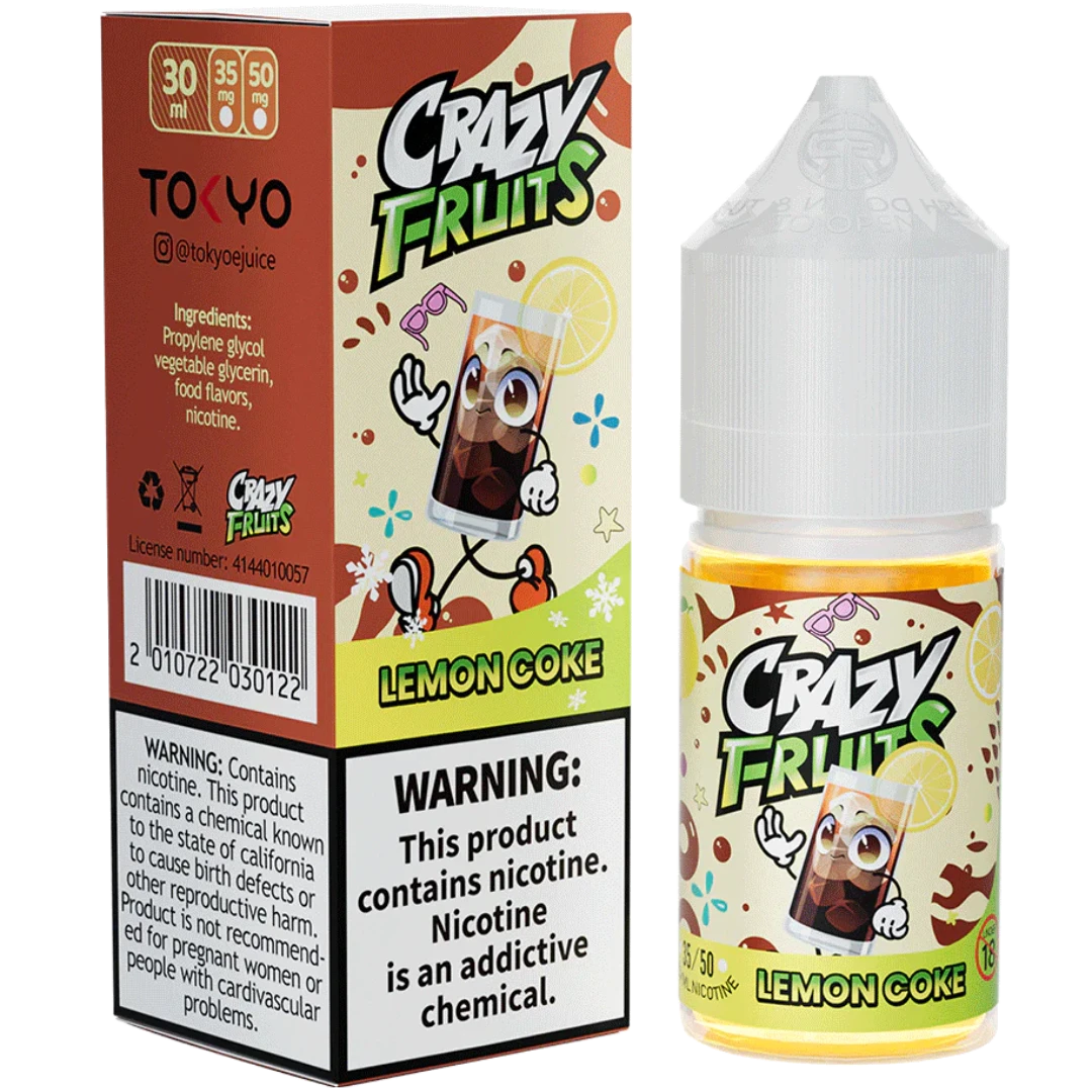 LEMON COKE 30ML - TOKYO CRAZY FRUITS