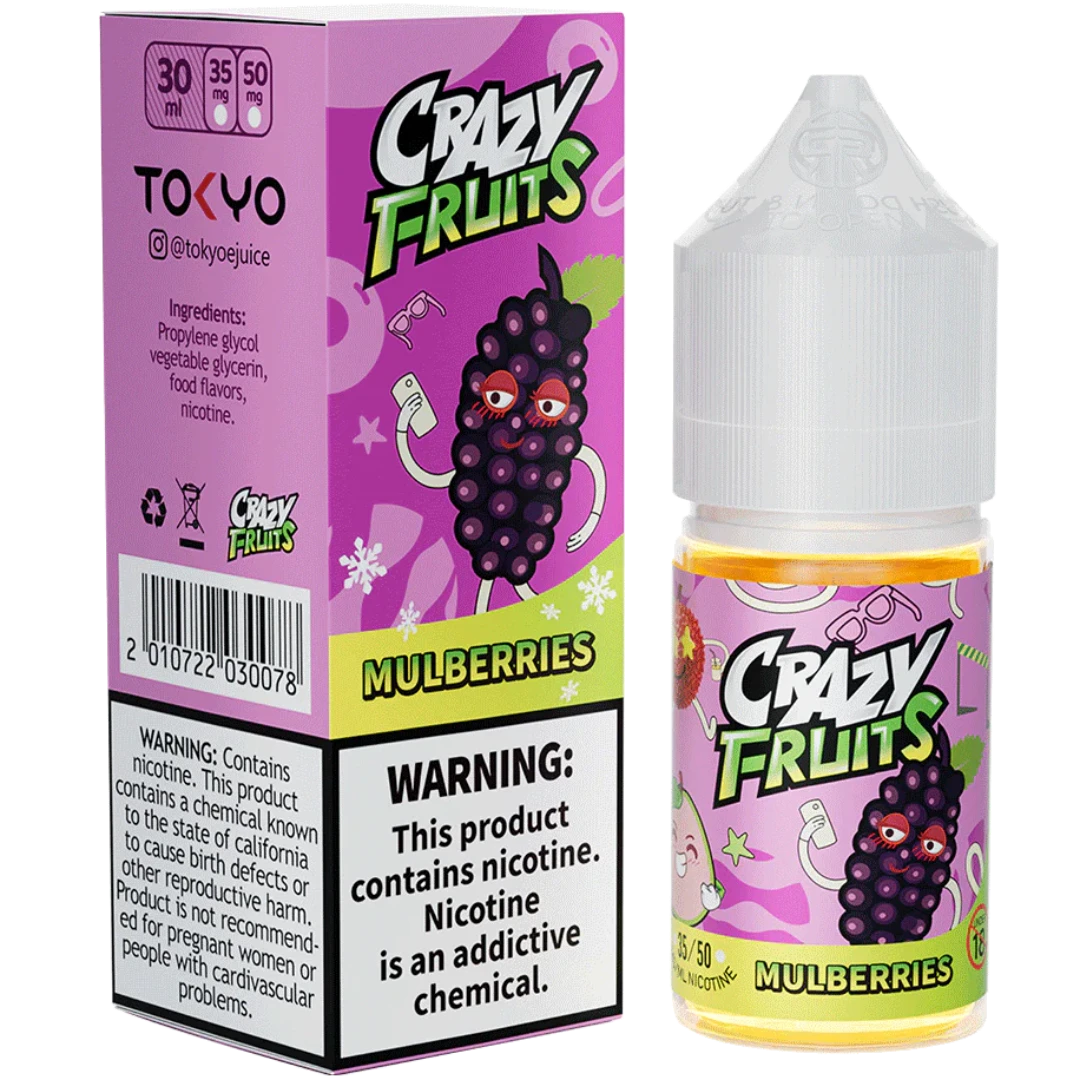 MULBERRIES 30ML - TOKYO CRAZY FRUITS