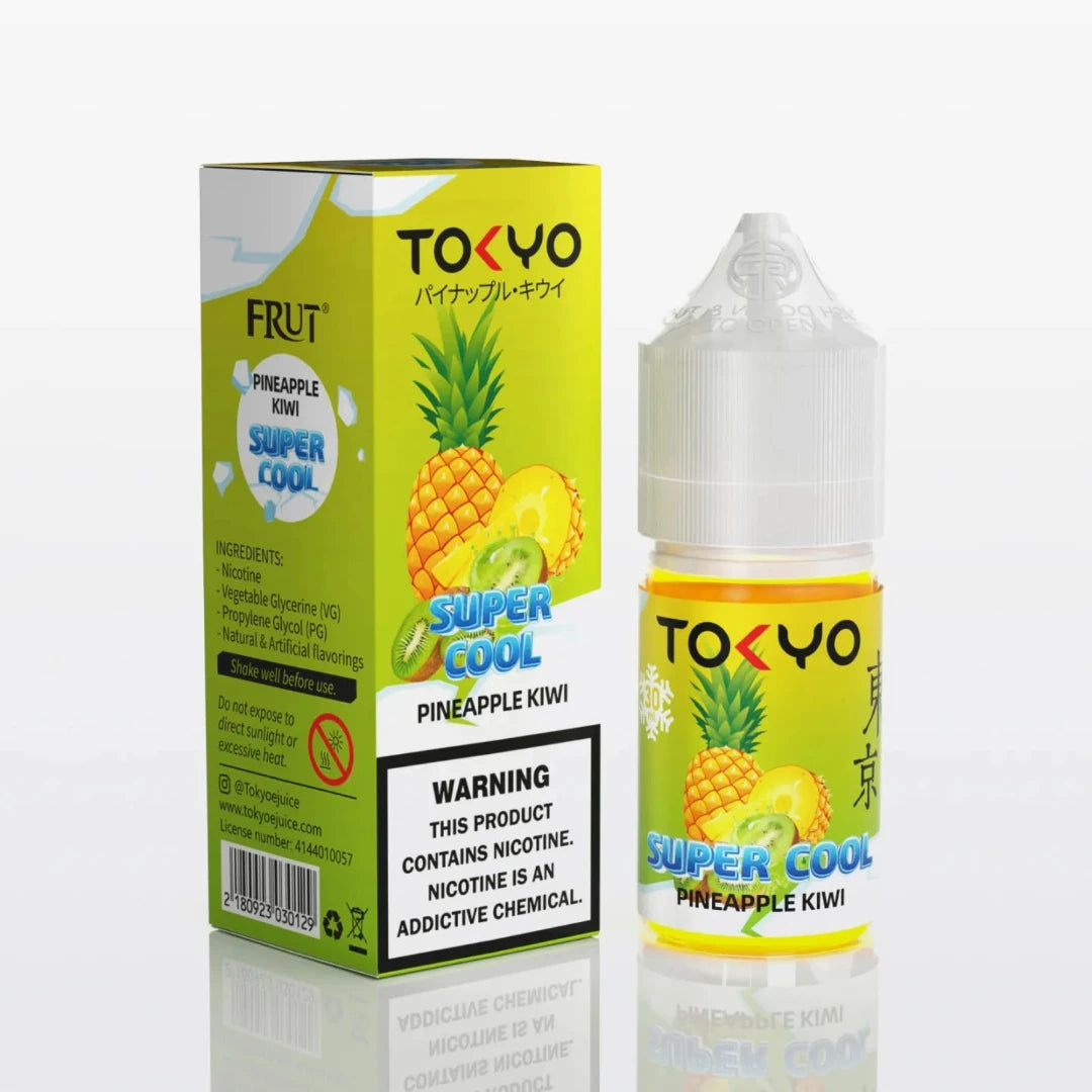 PINEAPPLE KIWI ICE 30ML - TOKYO SUPER COOL