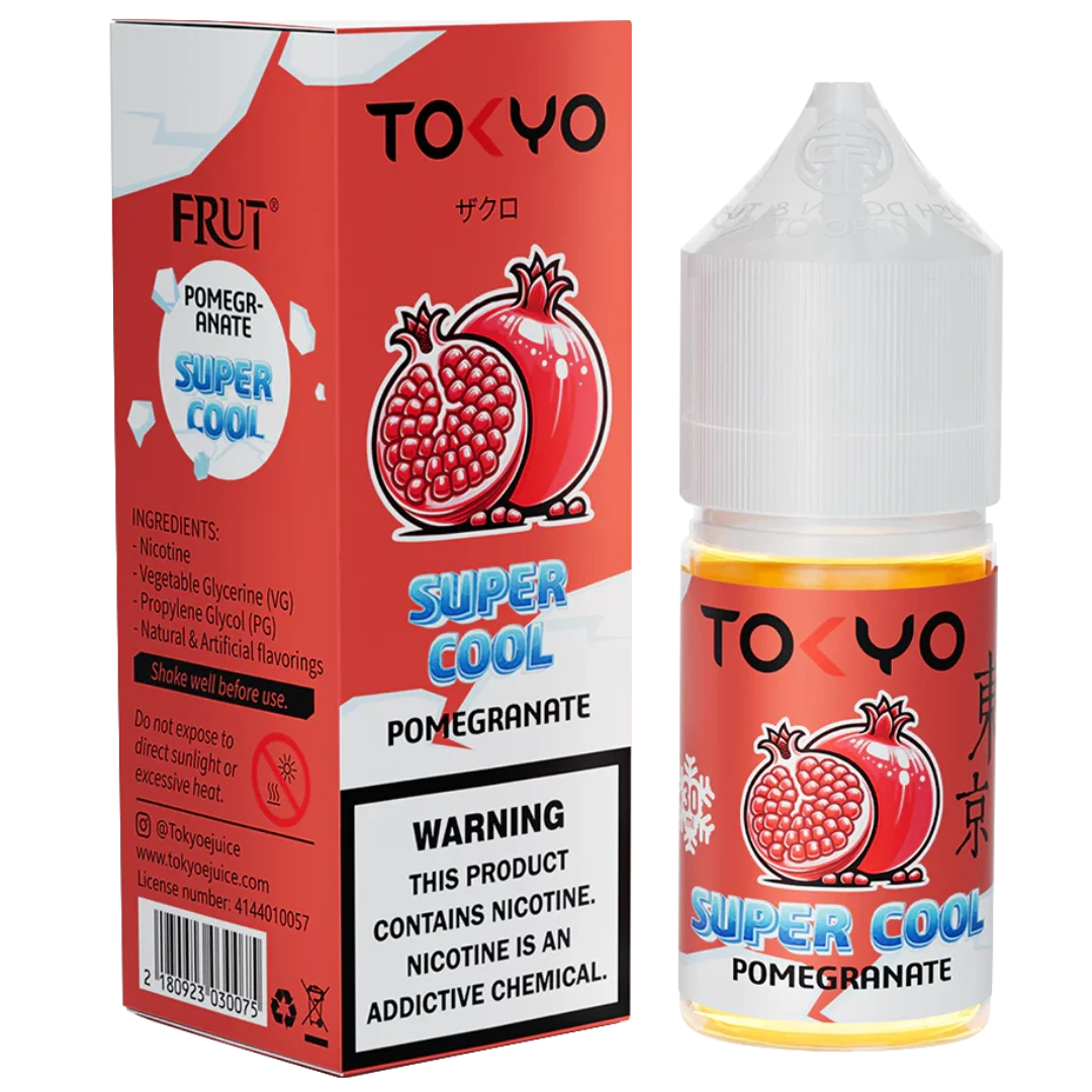 POMEGRANATE ICE 30ML - TOKYO SUPER COOL