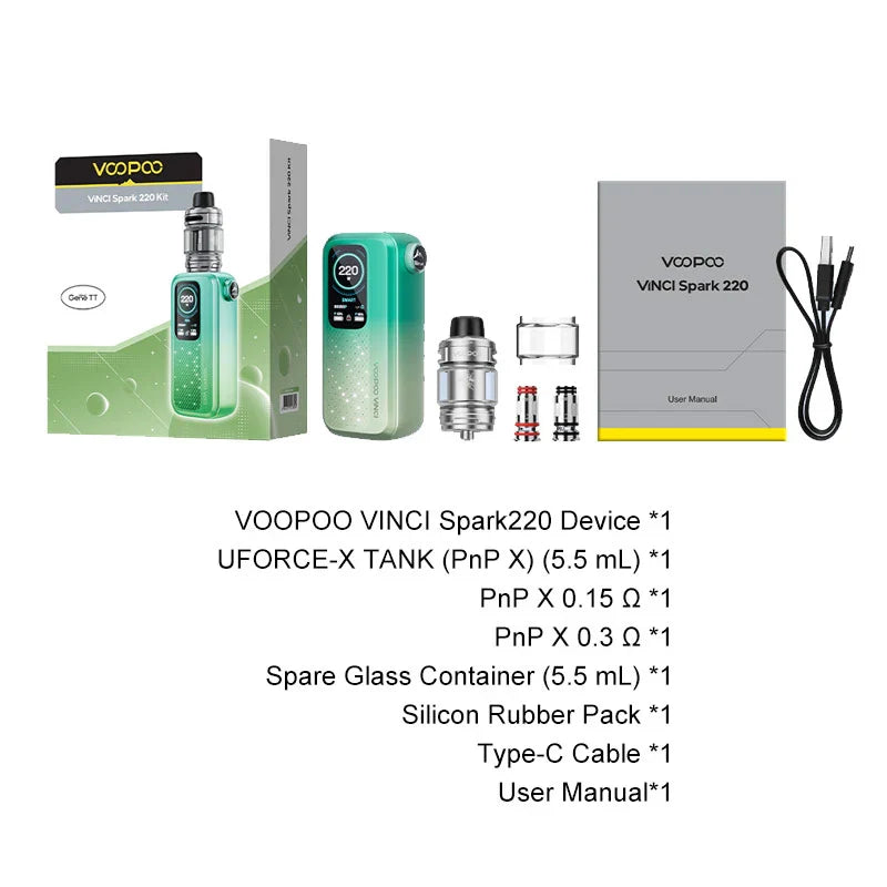 Voopoo Vinci Spark 220W Vape Kit