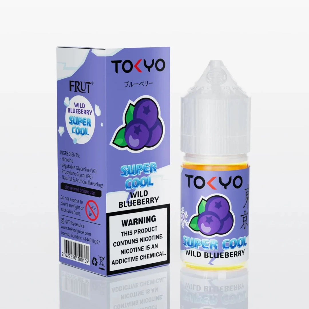WILD BLUEBERRY 30ML - TOKYO SUPER COOL